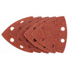 GRAPHITE SCHUURPAPIER DELTA K60 96X96X96MM, 5 STUKS VERPAKKING, VELCRO