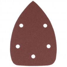 GRAPHITE SCHUURPAPIER MULTI K120 95X135MM, 5 STUKS VERPAKKING, VELCRO