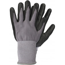 WERKHANDSCHOENEN NITRILE ZWART MT. XL