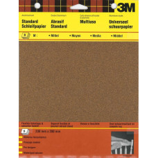 3M™ SCHUURVELLEN, 9142CEEU, BRUIN, P120, 5 VELLEN
