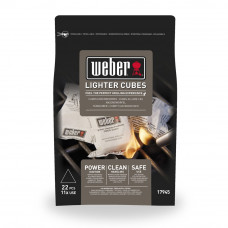 WEBER AANMAAKBLOKJES 22* WIT