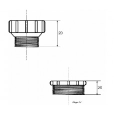 PLIEGER LABEL BL 1ST KUNSTST.VERLOOPRING 5/4X6/4