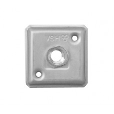PLIEGER LABEL BL RVS GEVELPLAAT 15KNX1/2"BI