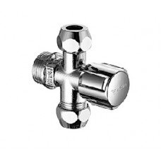SHELL DUBBELE KRAAN 1/2