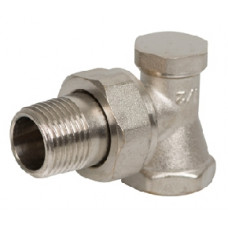 PLIEGER RADIATOR VOETVENTIEL M. AFSLUITBARE KOPPELING HAAKS 1/2"BIX1/2