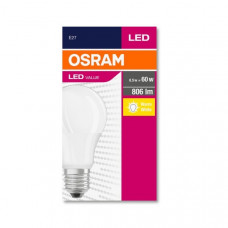 OSRAM LED ST.VALUE MAT A60 M 8,5W 827 E27 OSRAM LED ST.VALUE MAT A60 M 8,5W 827 E27