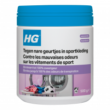 HG TEGEN NARE GEURTJES IN SPORTKLEDING WASMIDDELTOEVOEGING 500 GR